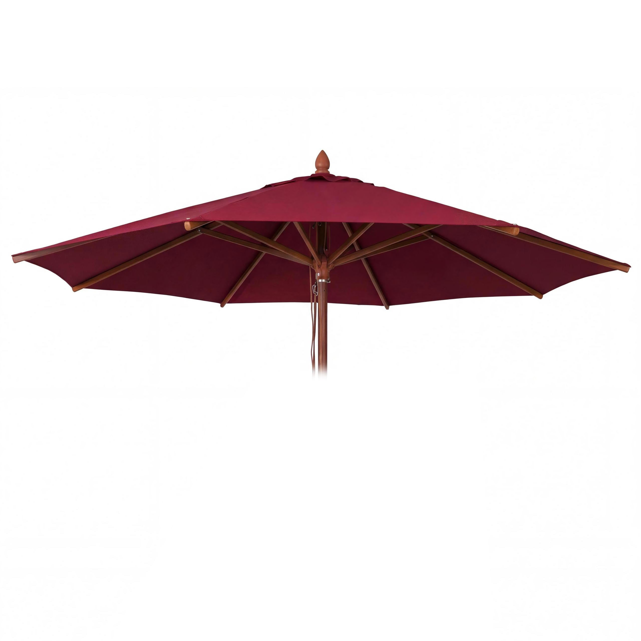 SCHIRMBEZUG C57B Bordeaux - Bordeaux, Textil (300/300cm) - MCW
