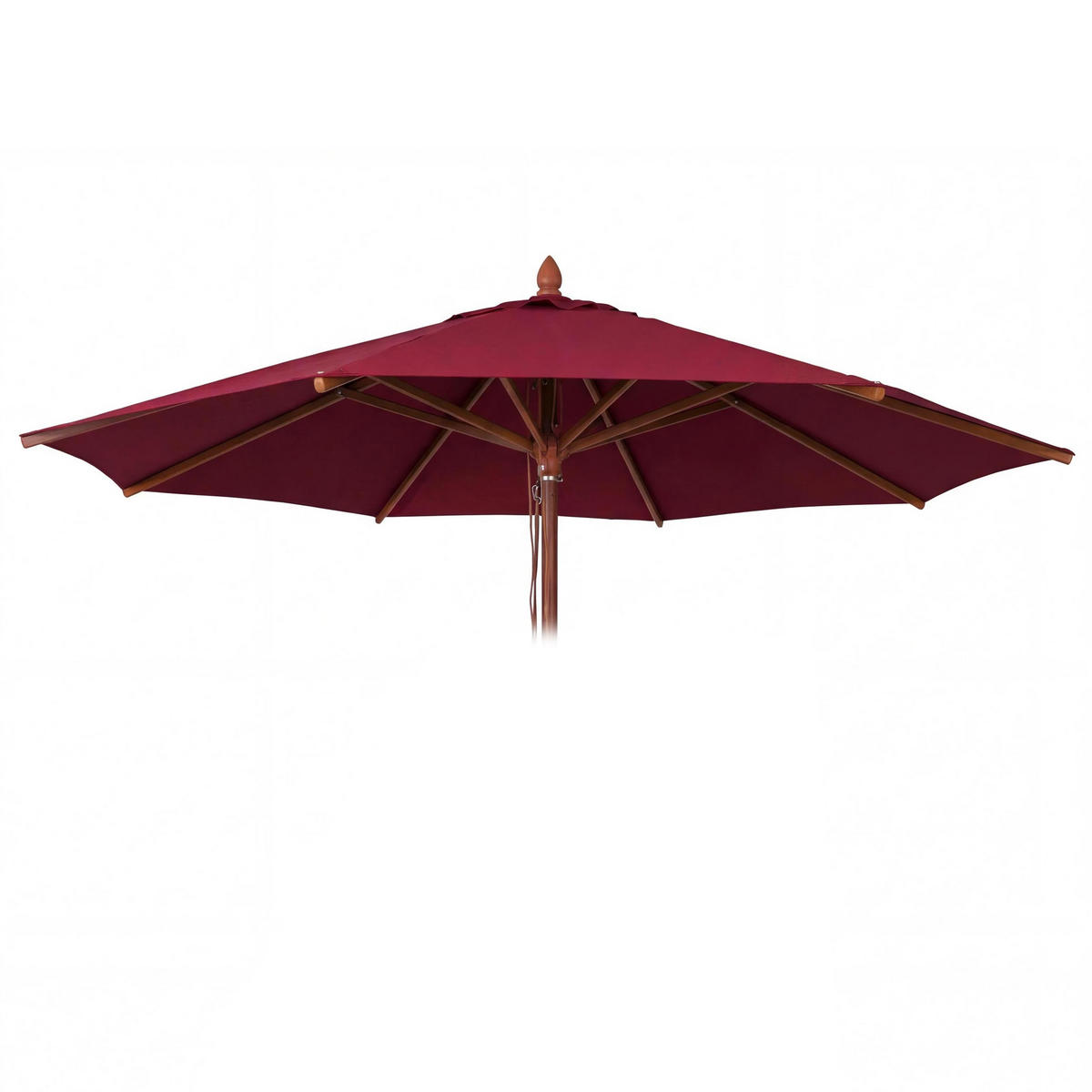 SCHIRMBEZUG C57B Bordeaux - Bordeaux, Textil (300/300cm) - MCW