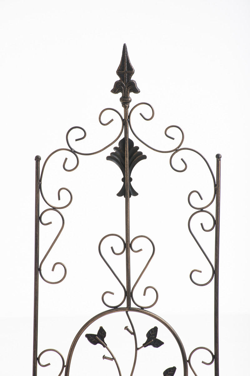 Thumbnail - CLP Rankgitter, Bronze, Metall, 35x122x1 cm, Gartenzubehör, Gartendeko