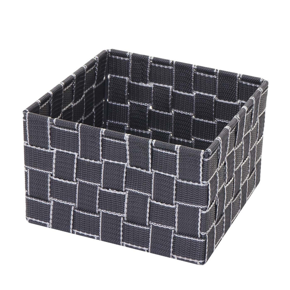 ÚLOŽNÝ KOŠ obdélníkový šedý - šedá, plast (19/19cm) - MCW