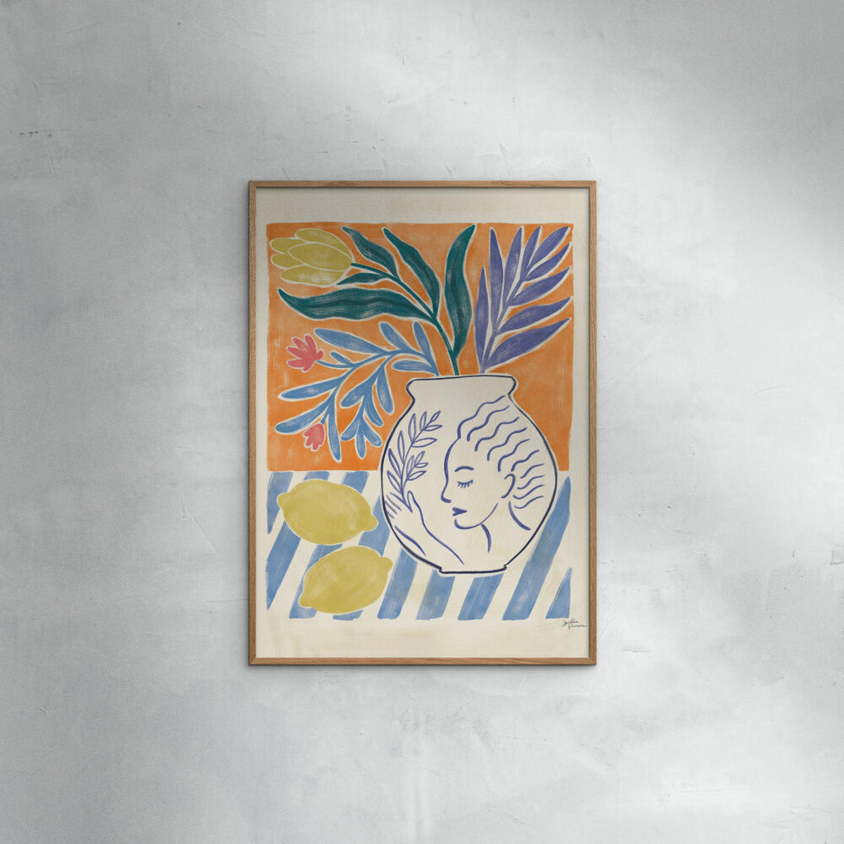 POSTER Wild Apple - Cyprus IV - Multicolor, Papier (70/100/0.1cm) - Poster&Frame