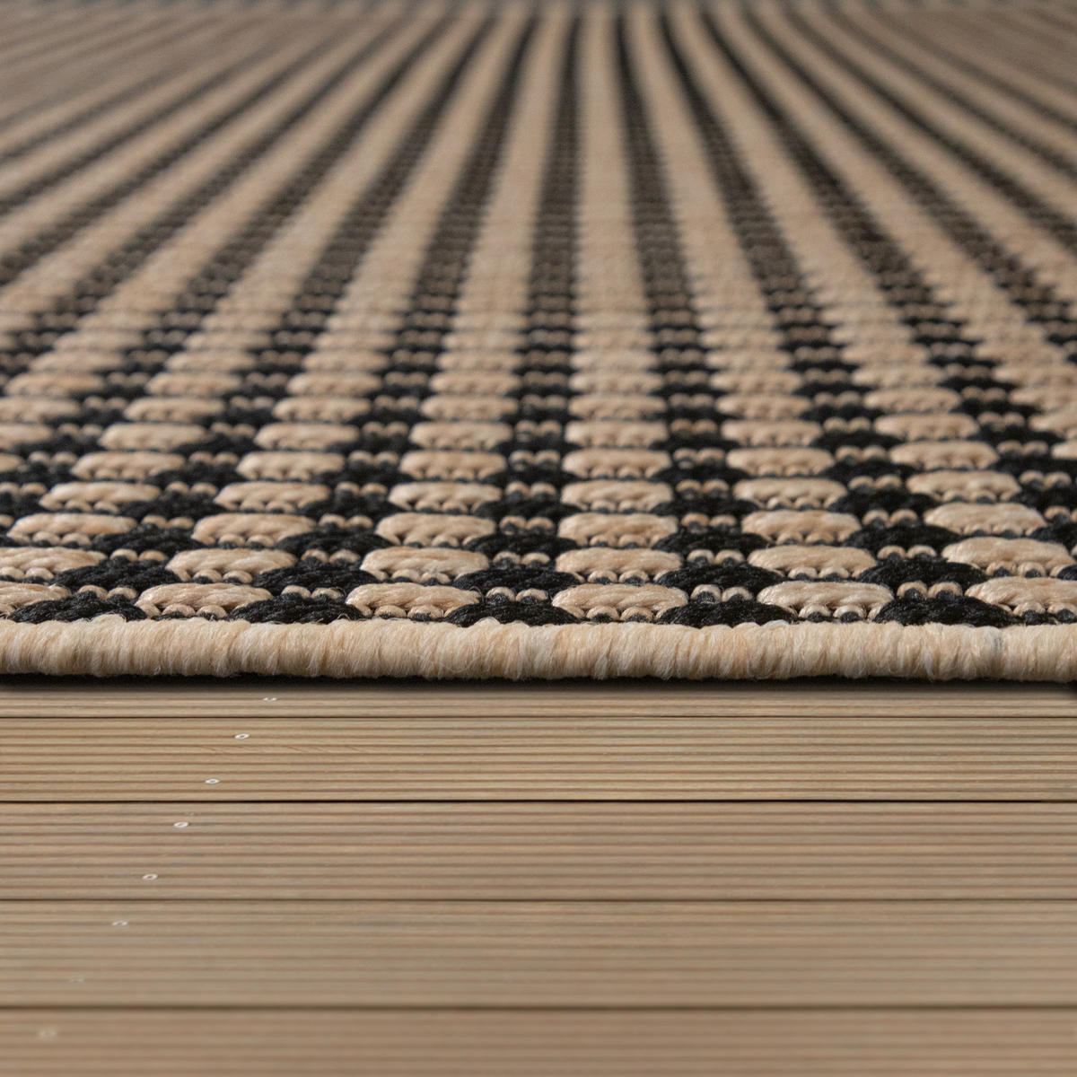 OUTDOORTEPPICH 80/150 cm Waregem 622 - Naturfarben, Textil (80/150cm) - Paco Home