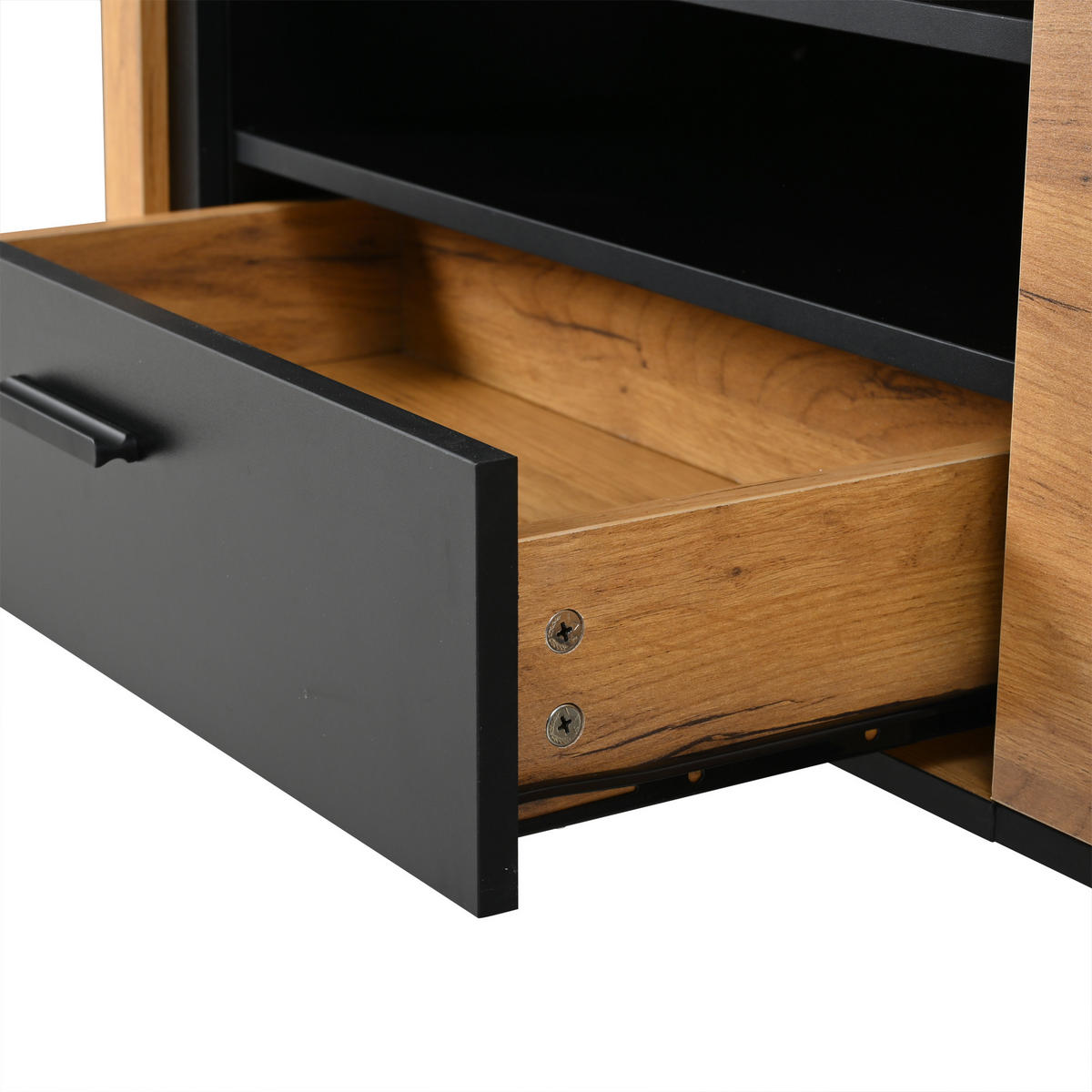 TV-LOWBOARD 180x32.5x50 cm 3 Schränke 1 Schublade 5 Beine - Multicolor, Holzwerkstoff (32.5/50/180cm) - FLIEKS
