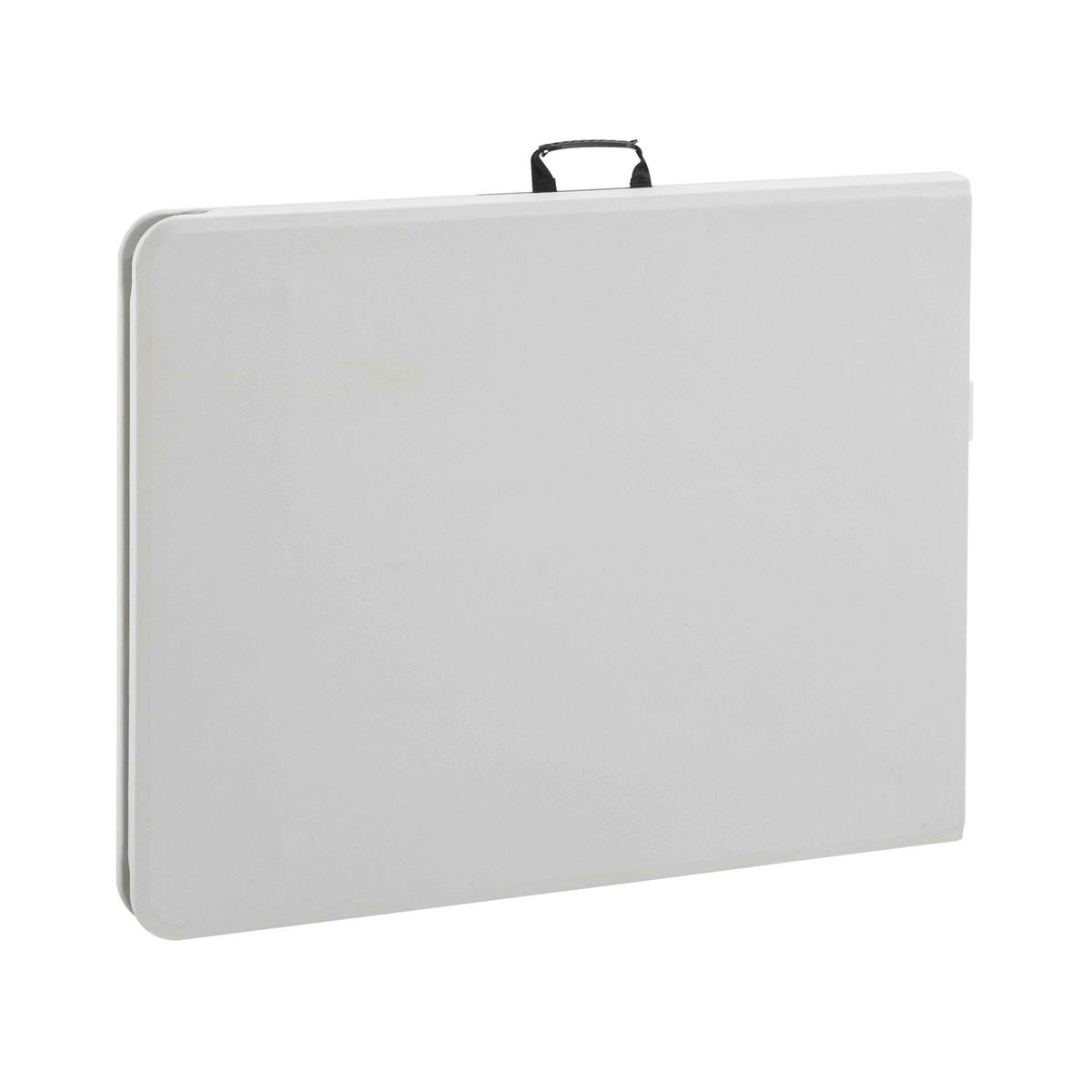 GARTENTISCH ausziehbar, Weiß - Weiß, Metall (180/70/74cm) - Oviala