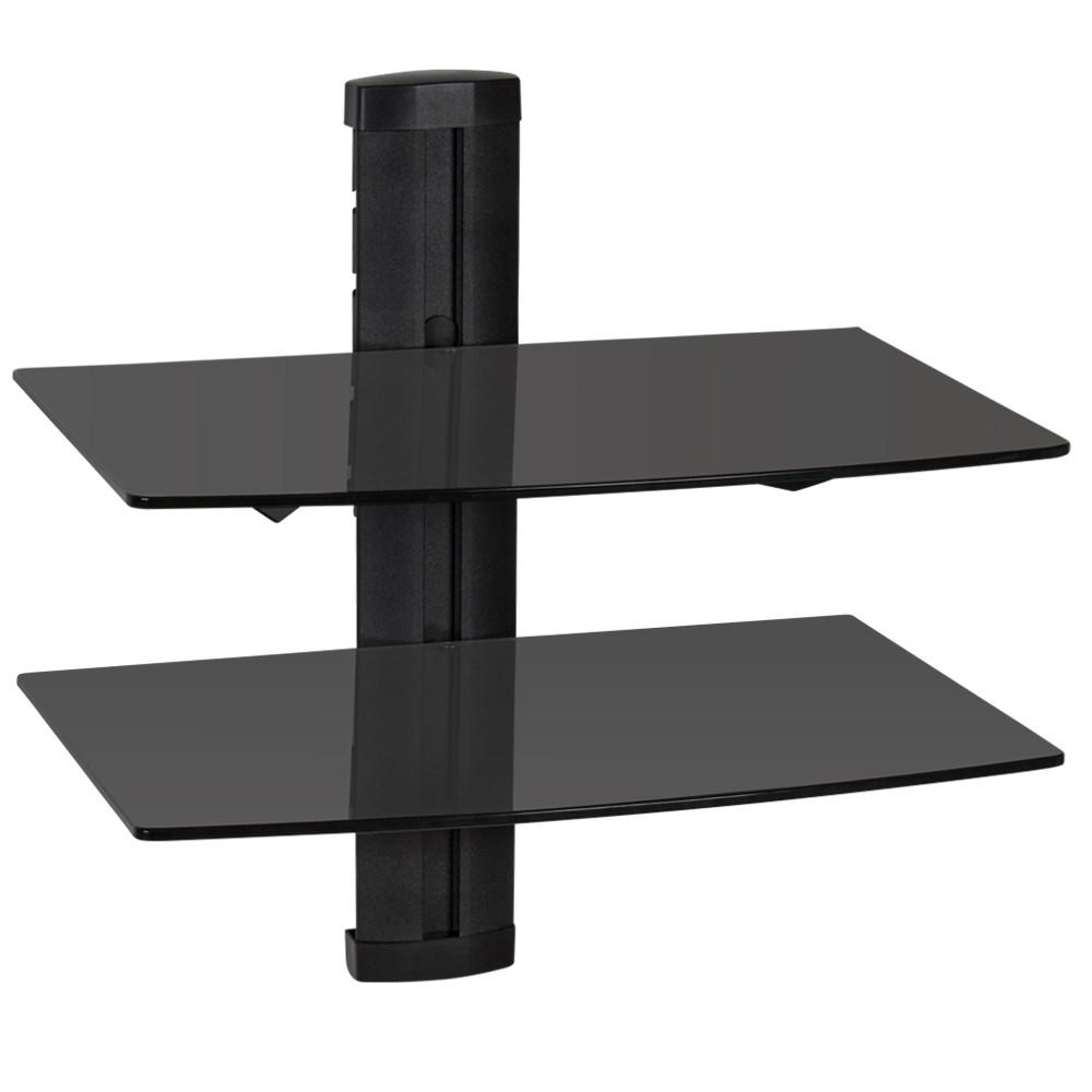 WANDREGAL ,45 x 42 x 30 cm,schwarz - Schwarz, Metall (30/45/42cm) - tectake