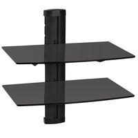 WANDREGAL ,45 x 42 x 30 cm,schwarz - Schwarz, Metall (30/45/42cm) - tectake