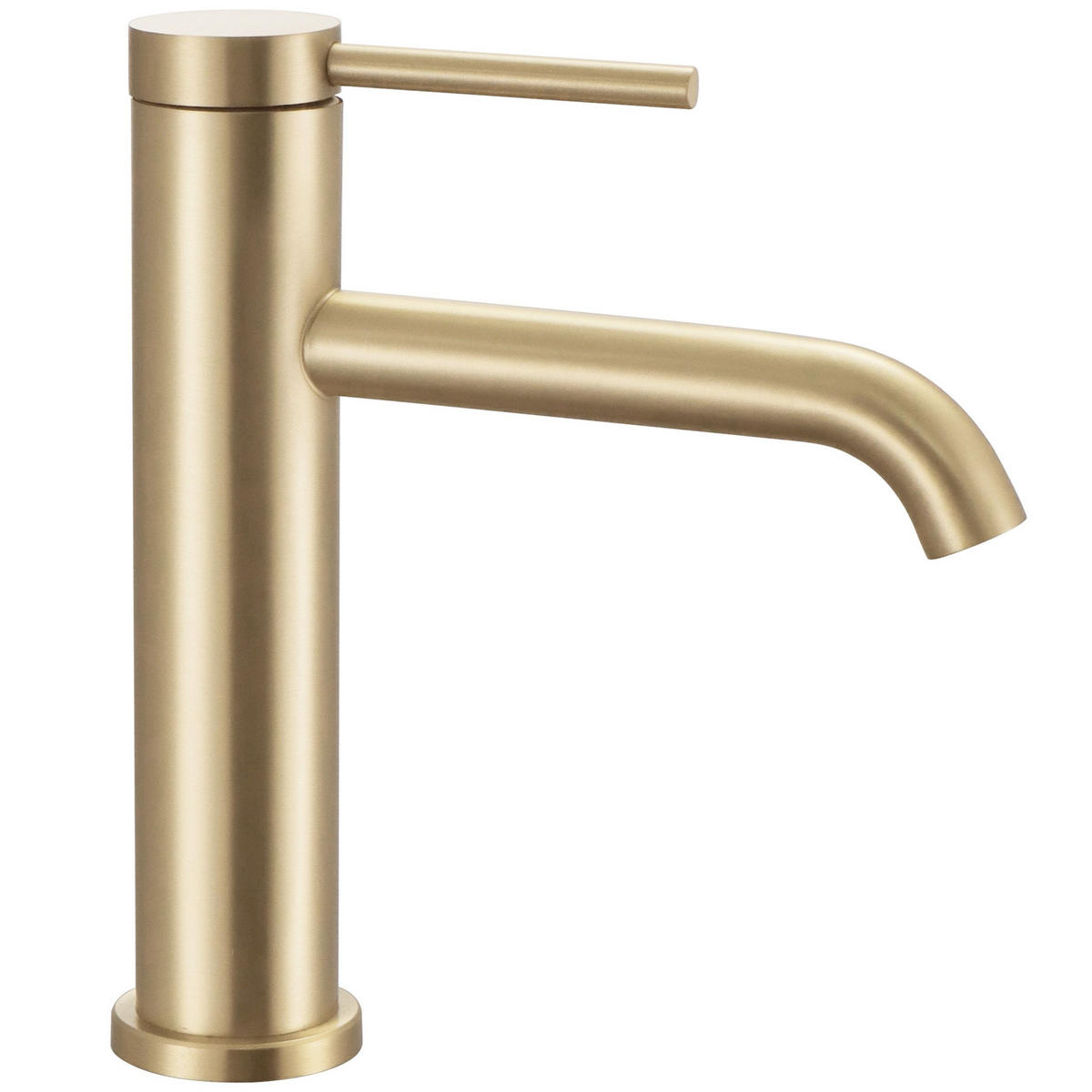 WASCHBECKENARMATUR CLIF GOLD BRUSH 16,5/4/20,5 cm - Goldfarben, Metall (4/20.5/16.5cm) - REA