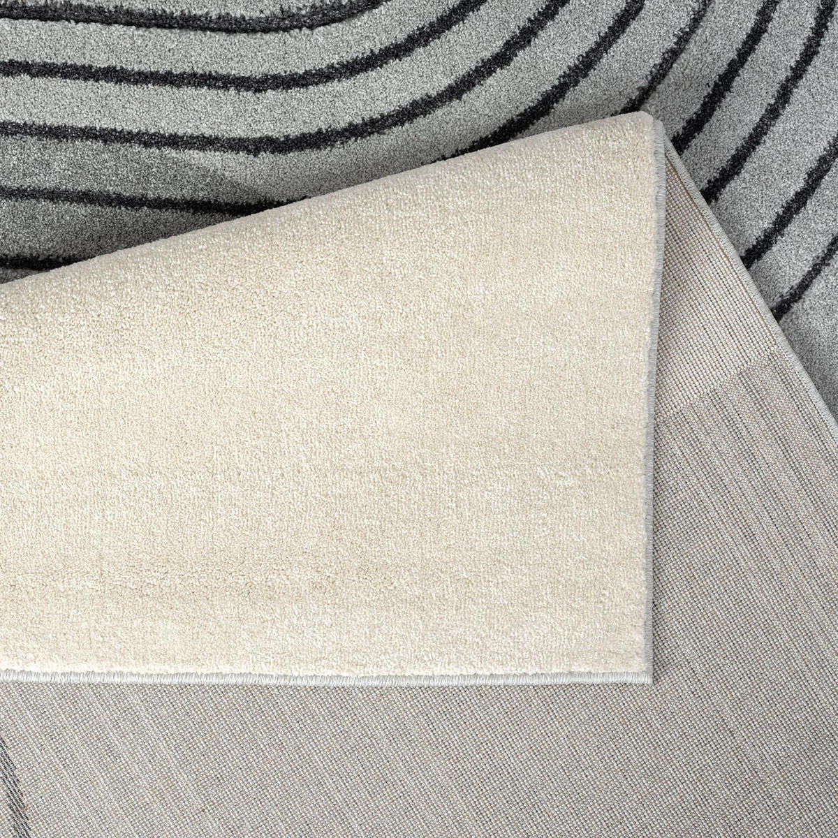 KURZFLOR-TEPPICH Bonito 7157 Grau 140x200 cm - Grau, Textil (140/200cm) - carpet city