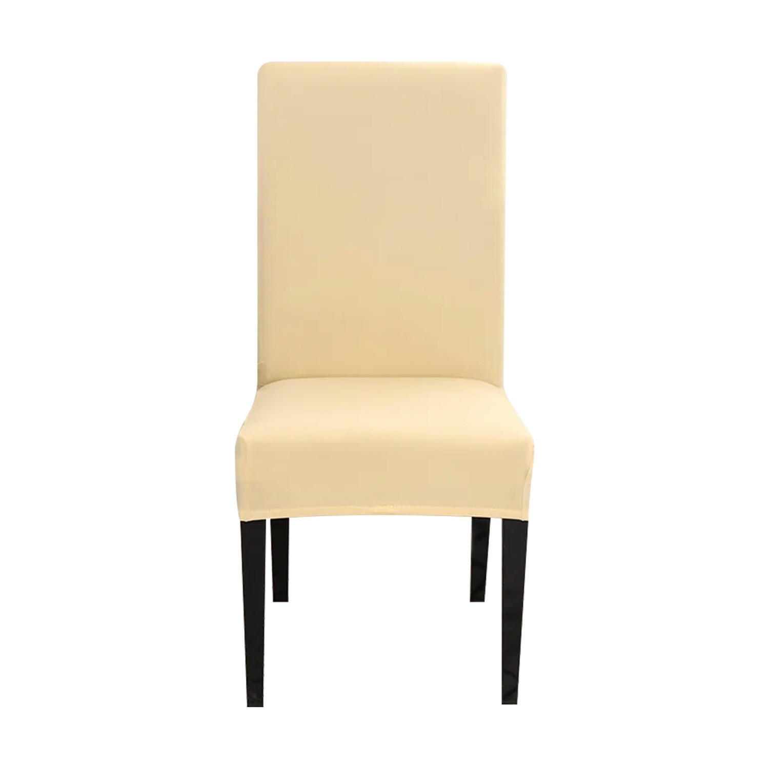 STUHLHUSSE (2-tlg. Set) - Beige, Kunststoff (1/38cm)