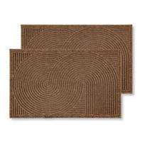 ROHOŽ do interiéru a exteriéru GRAPHIC DELUXE 2ER SET - hnedá, textil (45/75cm) - Astra