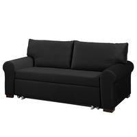 SCHLAFSOFA - Transparent/Anthrazit, Birkenholz/Textil (205/95/90cm) - home24