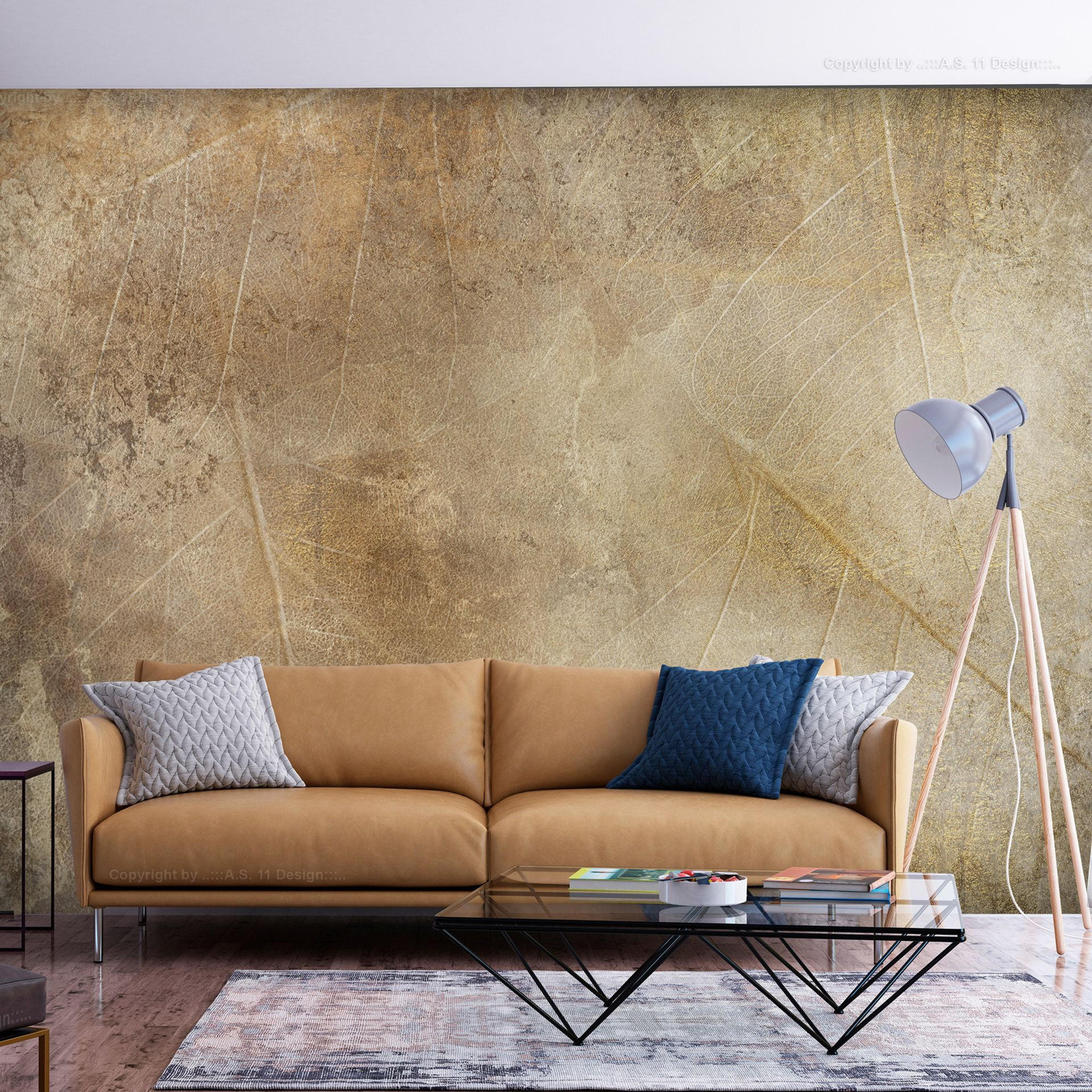 VLIESTAPETE Braun 450/315 cm - Braun, Textil (450/1cm) - KUNSTLOFT