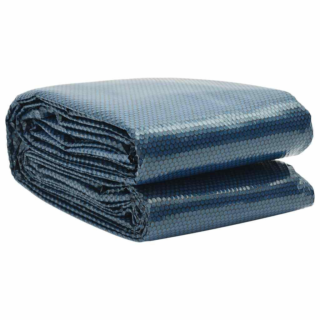 POOL-SOLARPLANE Treibende PE 210 Cm Schwarz Und Blau - Schwarz, Kunststoff (210/210cm) - vidaXL
