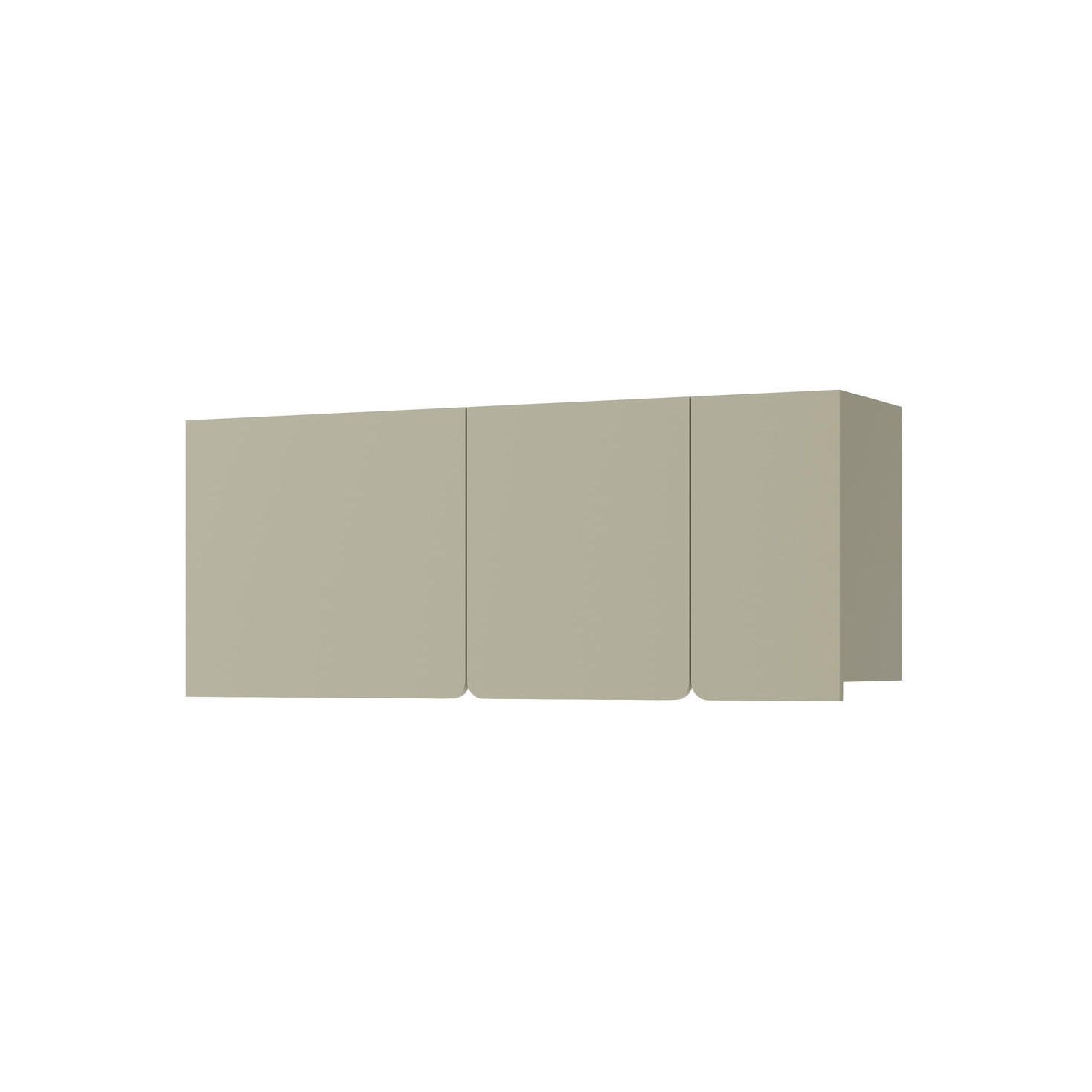 Beautysofa Wandregal Eukalyptusholz 120x37x25 cm