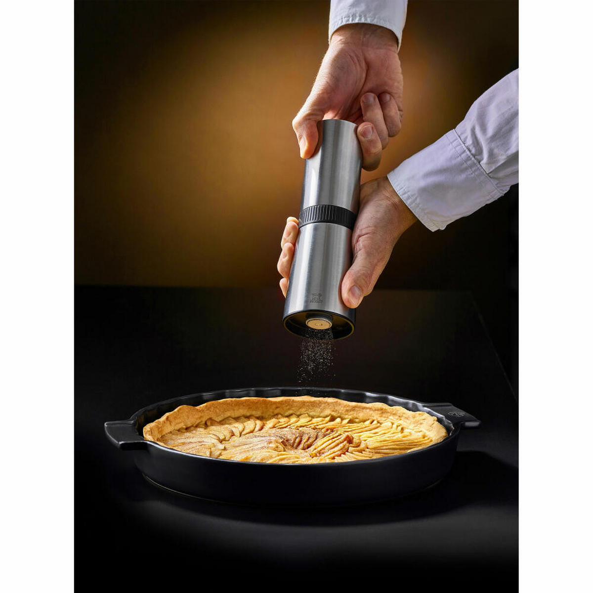 ZIMTMÜHLE Lanka 22cm Edelstahl Stahlmahlwerk - Grau, Metall (7/22/7cm) - PEUGEOT