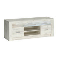 TV-ELEMENT Indianapolis I-9 137 x 53 x 42 cm Kraft Weiß - Weiß, Holzwerkstoff/Metall (137/53/42cm) - Koseto