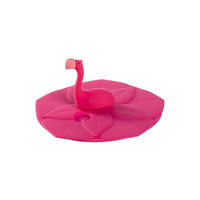 DECKEL Bambini Flamingo ø 9 cm - Pink, Kunststoff (0.001L) - Leonardo Living