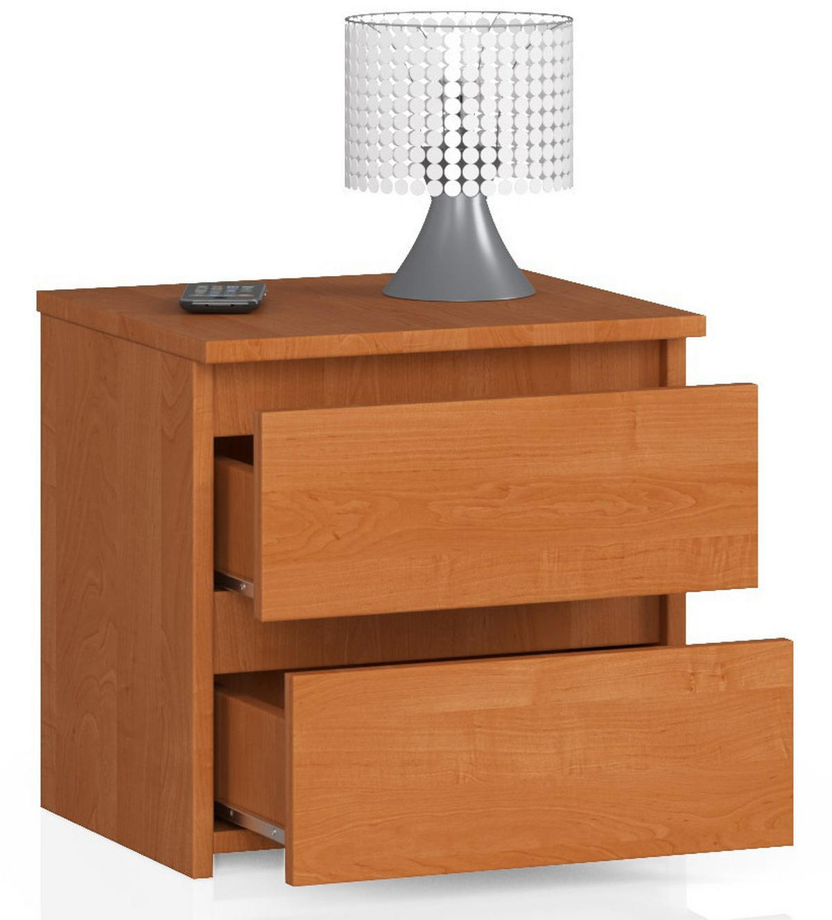 NACHTTISCH Erlefarben 40/40/35 - Erlefarben, Holzwerkstoff (40/40/35cm) - RAUMHIRSCH FURNITURE