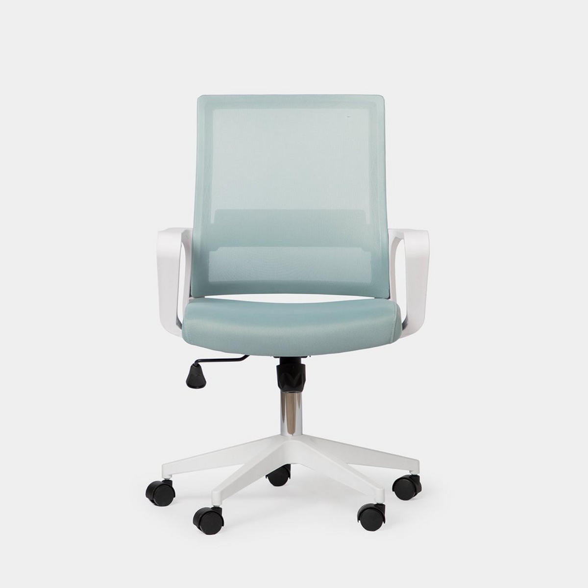 SCHREIBTISCHSTUHL Sayla Grün 60 cm x 95-105 cm - Grün, Textil (60/95/60cm)