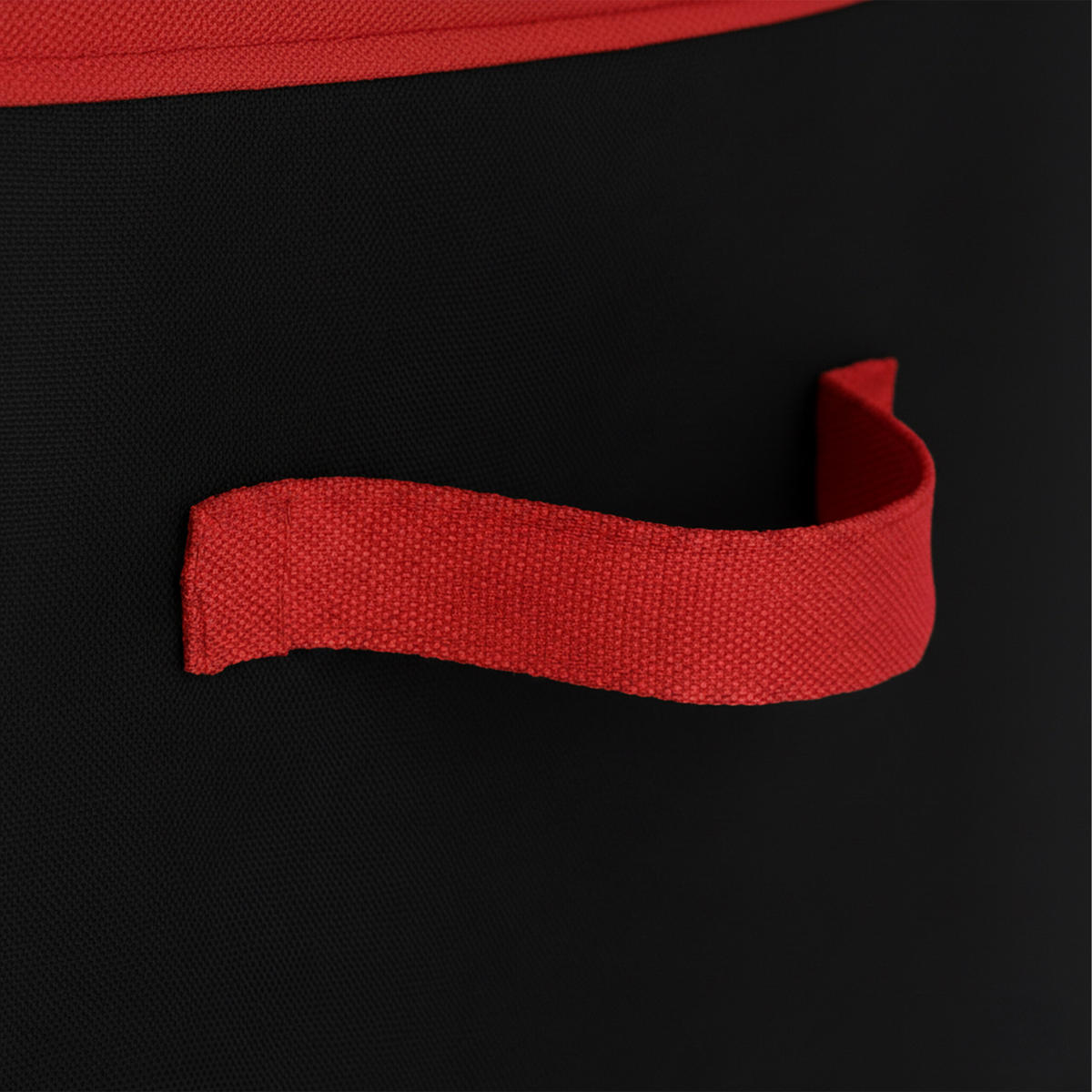 WEIHNACHTSKUGEL-AUFBEWAHRUNGSBOX - Schwarz, Wellpappe/Kunststoff (33/33/33cm) - Relaxdays