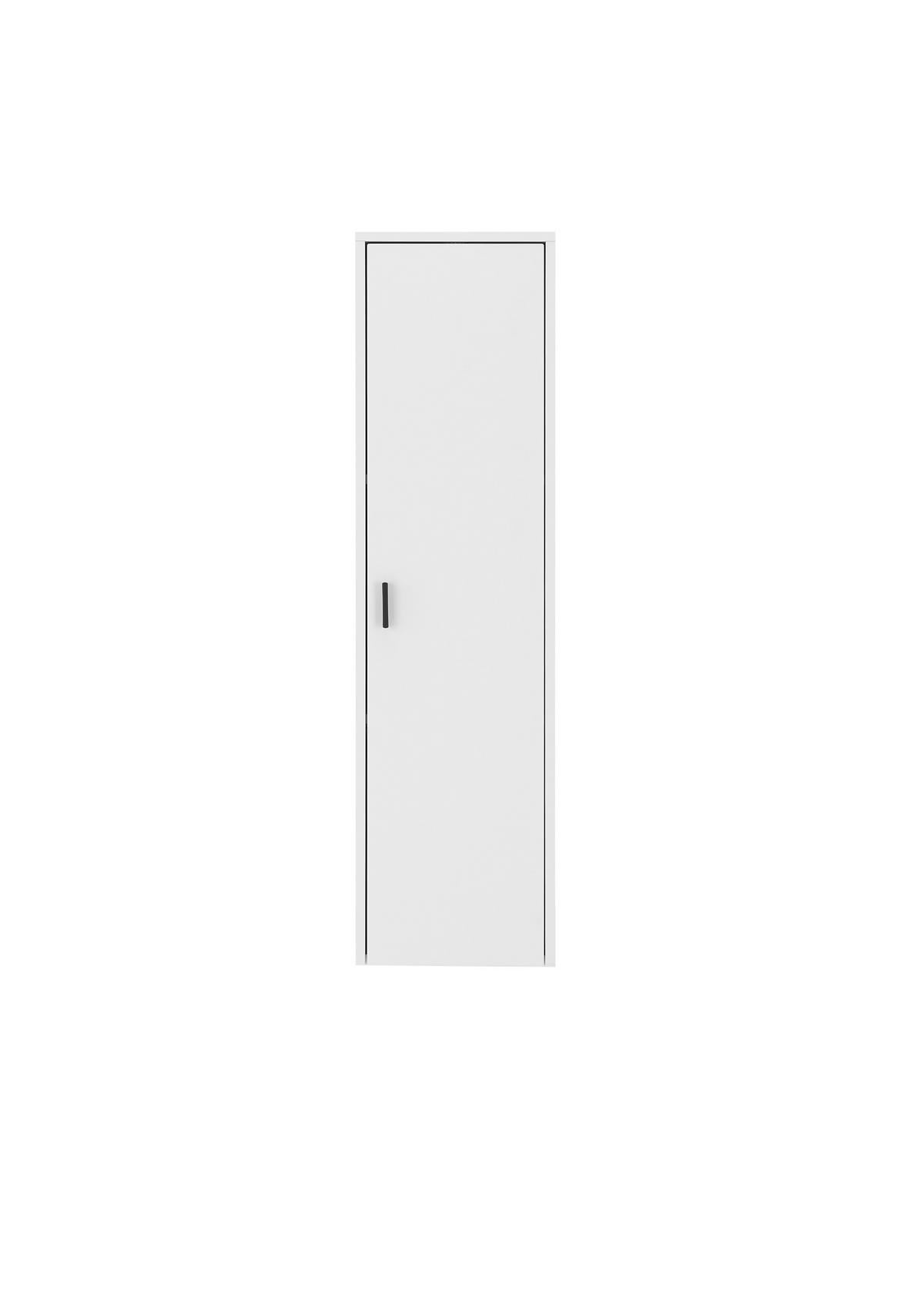 HÄNGEELEMENT M17 Weiß Matt 33/120/30 cm ohne Rillen - Weiß, Holzwerkstoff (33/120/30cm) - Livojo