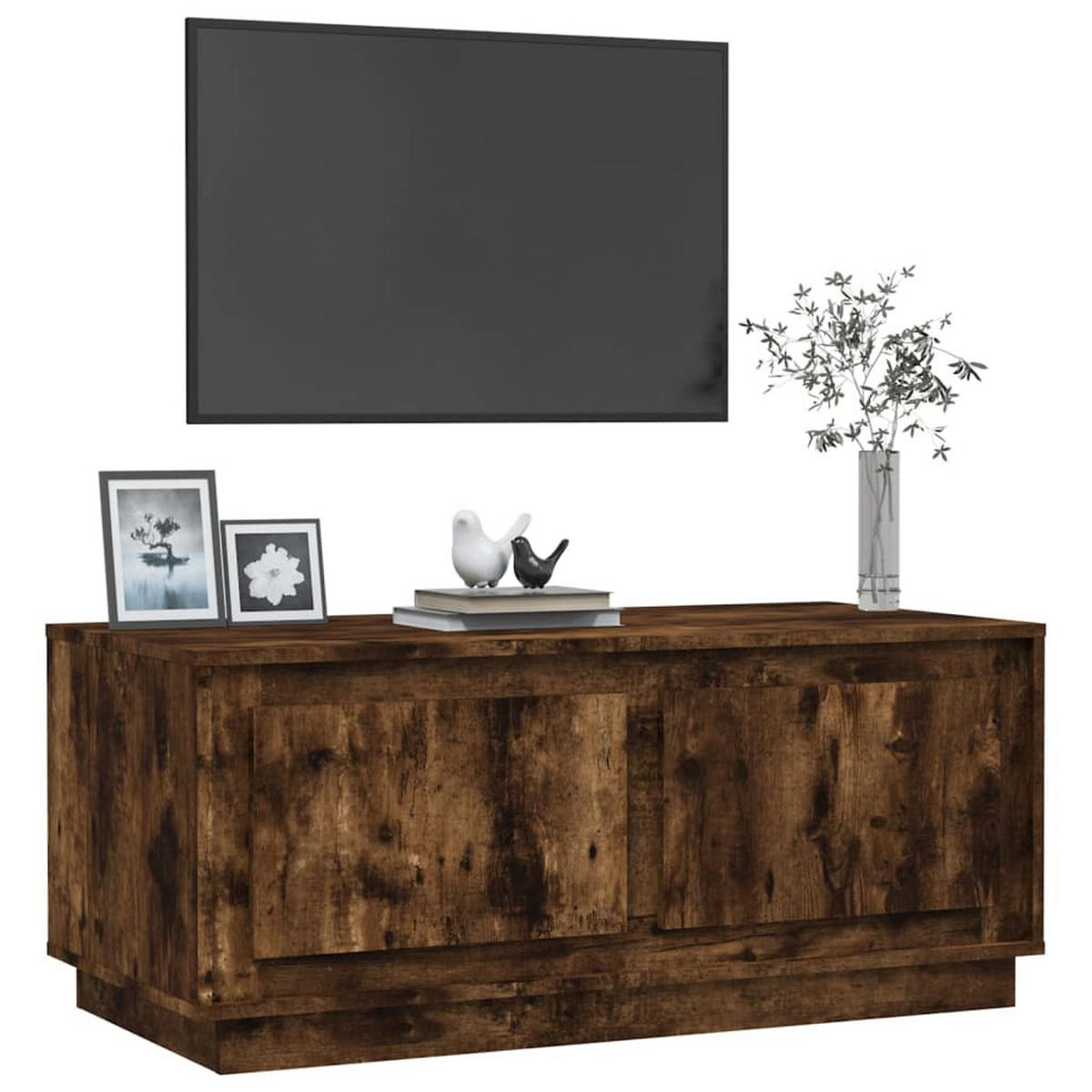 COUCHTISCH Räuchereiche 102x50x44 cm Holzwerkstoff - Braun, Holzwerkstoff (50/102/44cm) - furnicato
