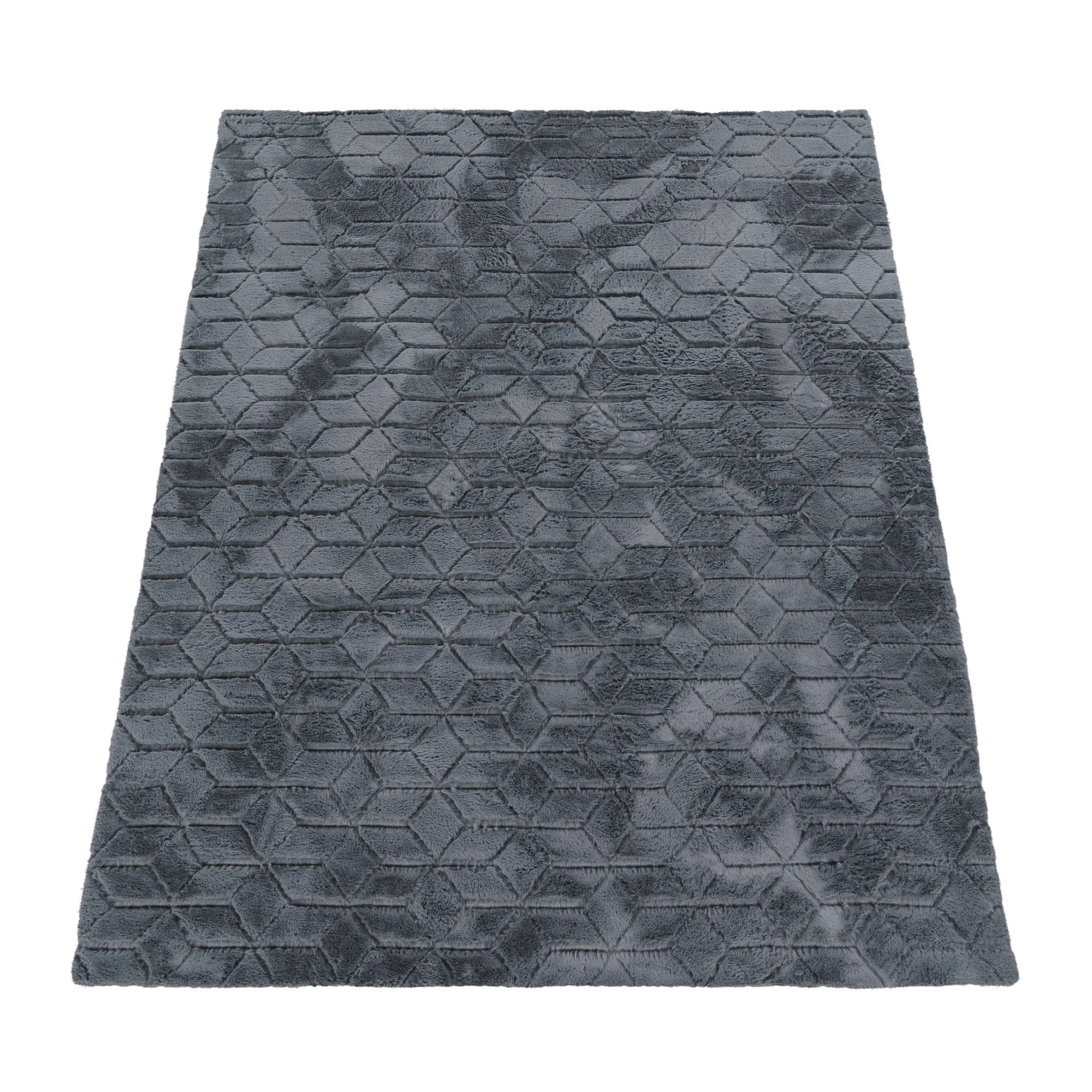 HOCHFLORTEPPICH 200/280 cm Arnheim 745 - Anthrazit, Textil (200/280cm) - Paco Home