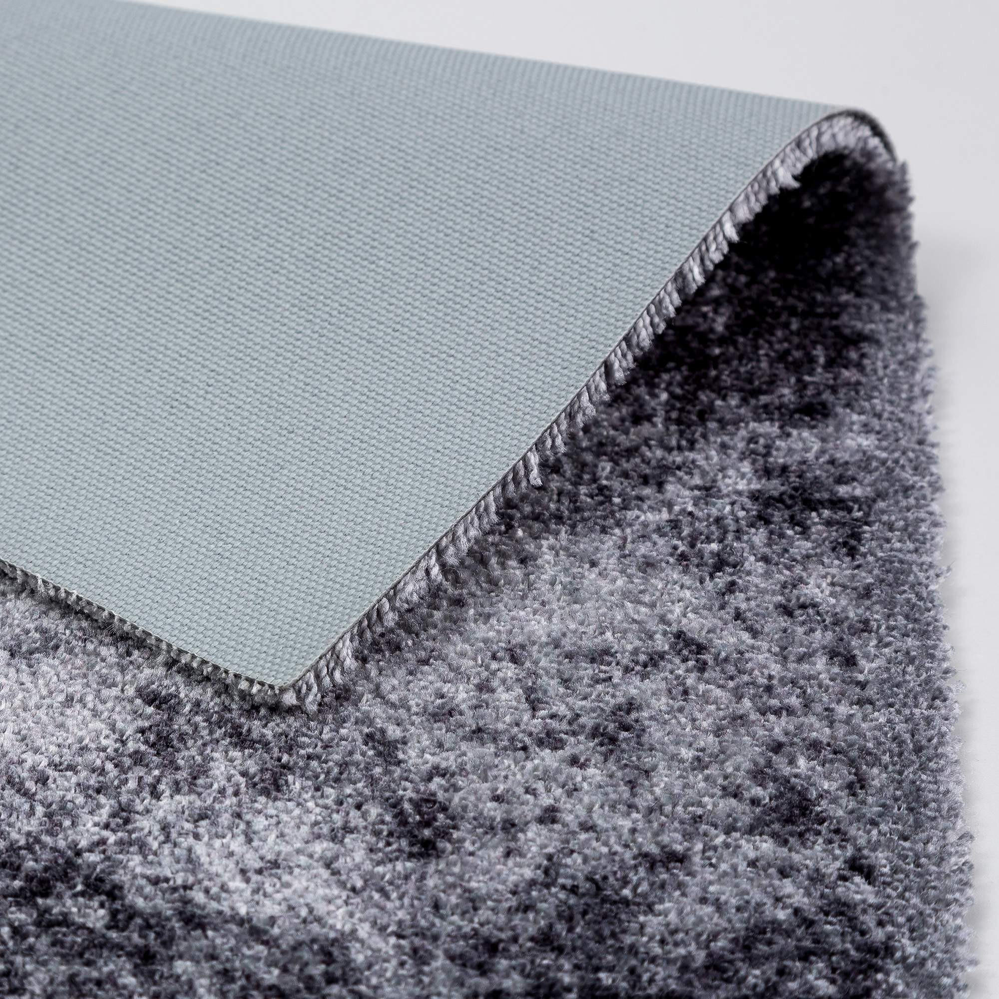 TEPPICH LÄUFER PURE & SOFT - Grau, Textil (50/70cm) - Astra