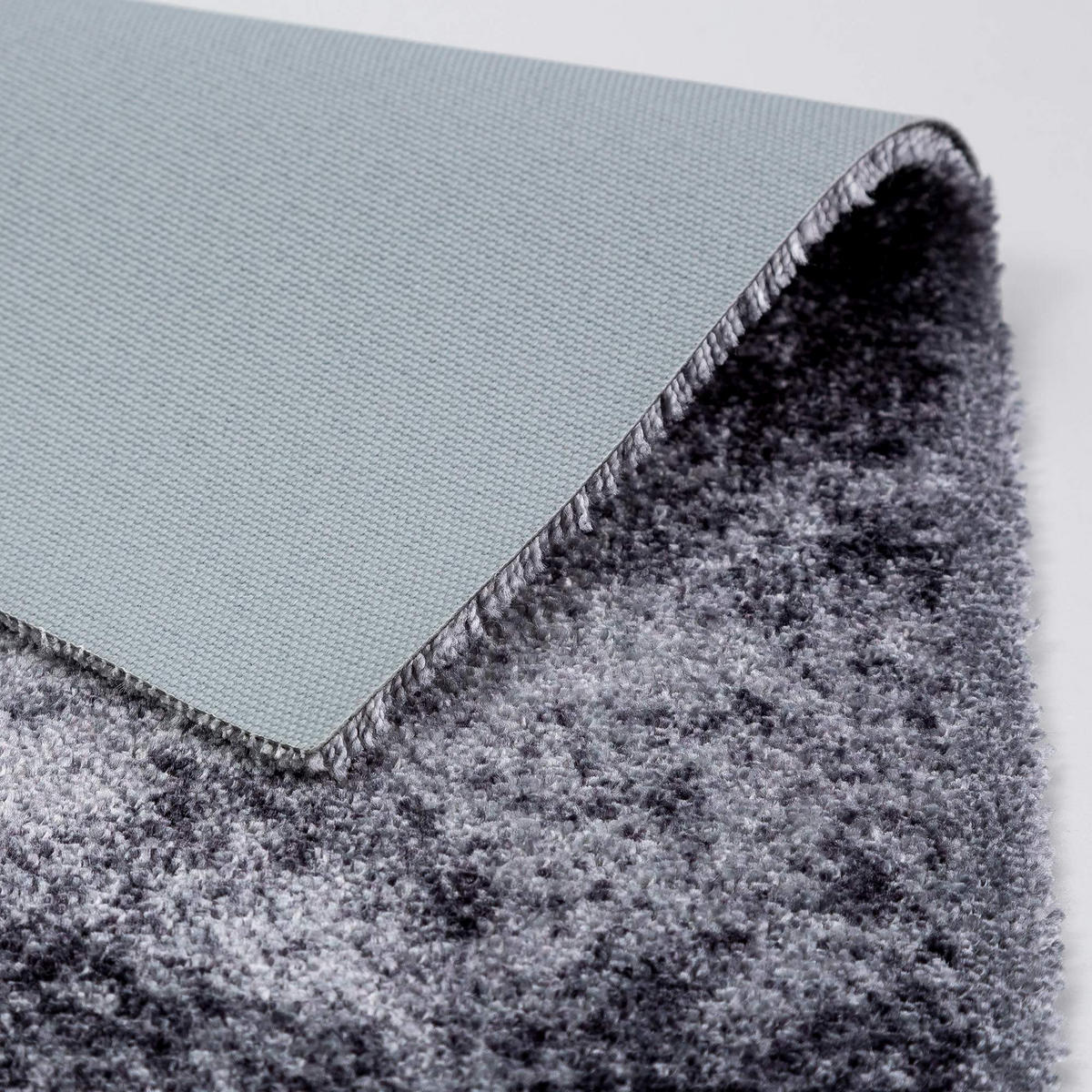 TEPPICH LÄUFER PURE & SOFT - Grau, Textil (50/70cm) - Astra