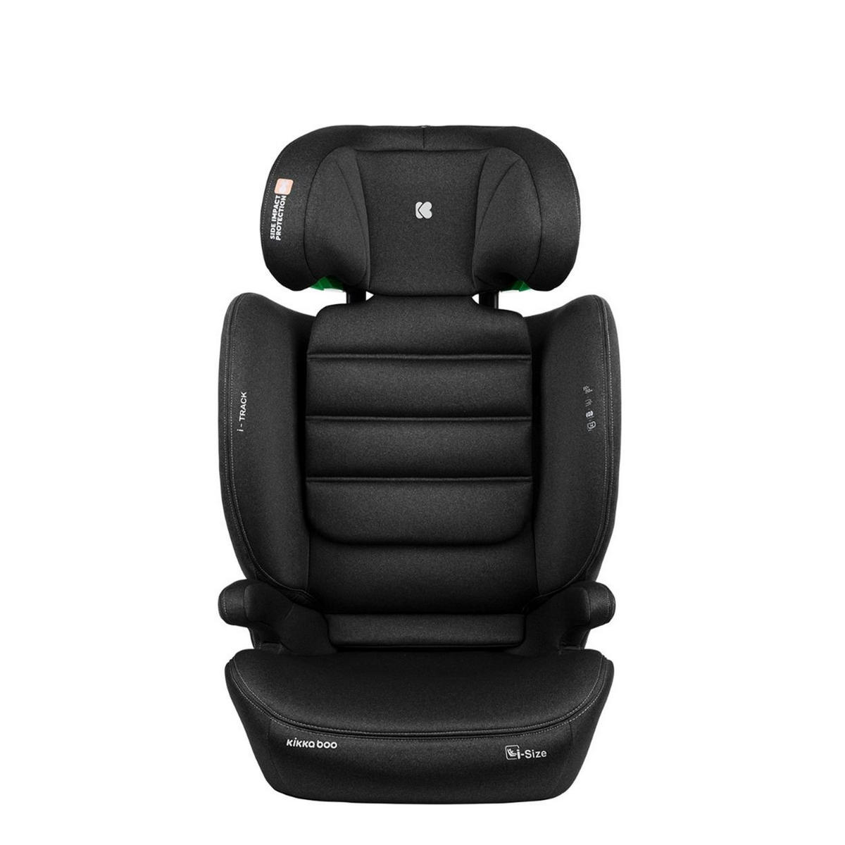KINDERSITZ i-Track i-Size schwarz (100 - 150 cm) Gruppe 2/3 Isofix verstellbar - Schwarz, Kunststoff (44/61/45cm) - Kikka boo