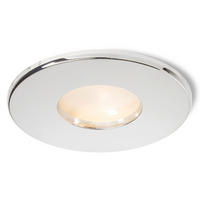 EINBAULEUCHTE SPLASH R Chrom 8 W IP65 - Chromfarben, Metall (83/83/4cm) - Rendl