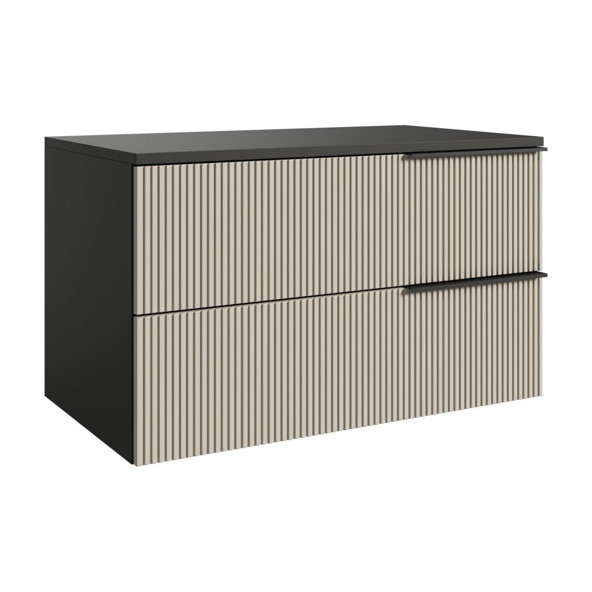 mzm24 Waschbeckenunterschrank Kaschmir 80x48x45 cm