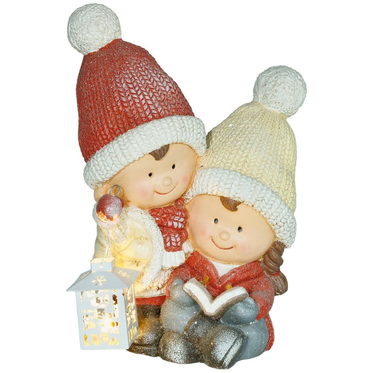 WEIHNACHTSFIGUR - Multicolor, Metall (23/45/30cm) - HOMCOM