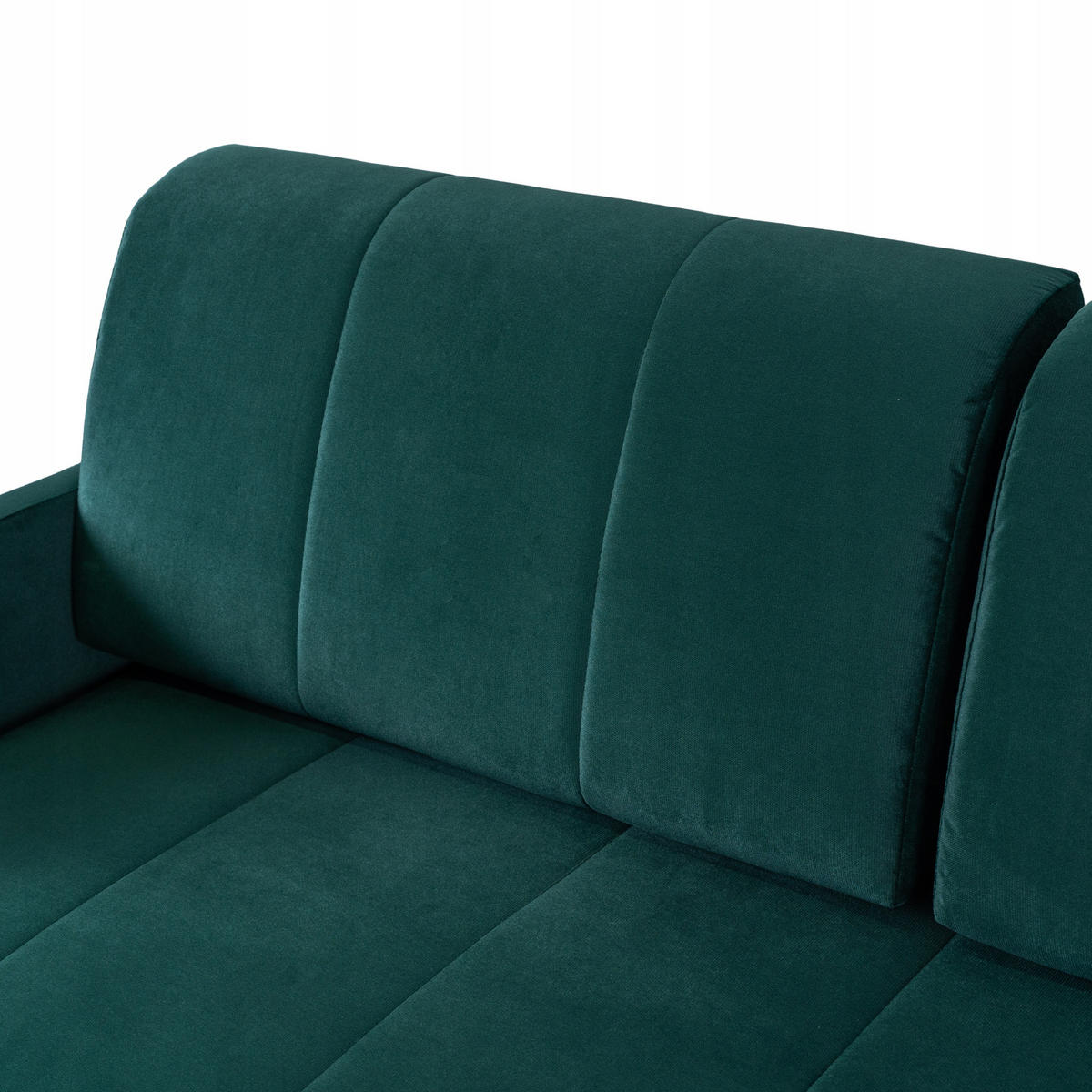 SOFA IBIZA ausziehbar mit Schlaffunktion Grün - Grün, Holz/Textil (202/93/97cm) - makarowski meble