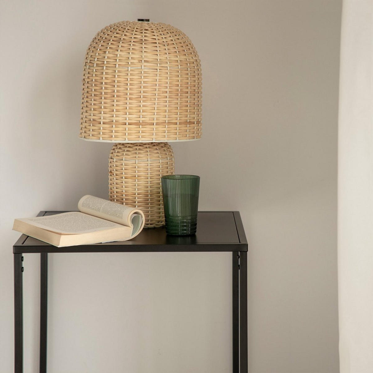 BEISTELLTISCH Ida Schwarz 45 cm x 53 cm 2er-Set - Schwarz, Metall (45/45/53cm) - Klast Home