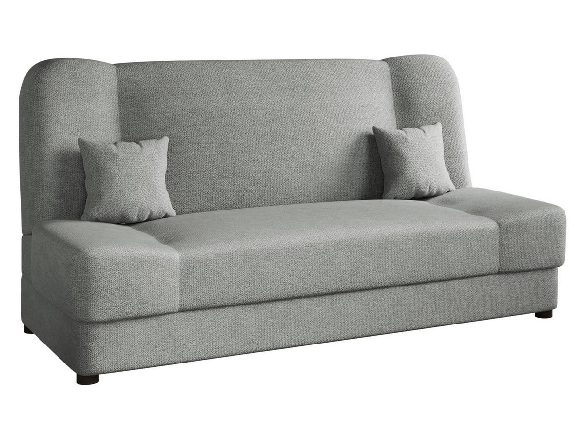 SCHLAFSOFA Jonas - Alufarben, Holz/Textil (195/86/87cm) - MIRJAN24