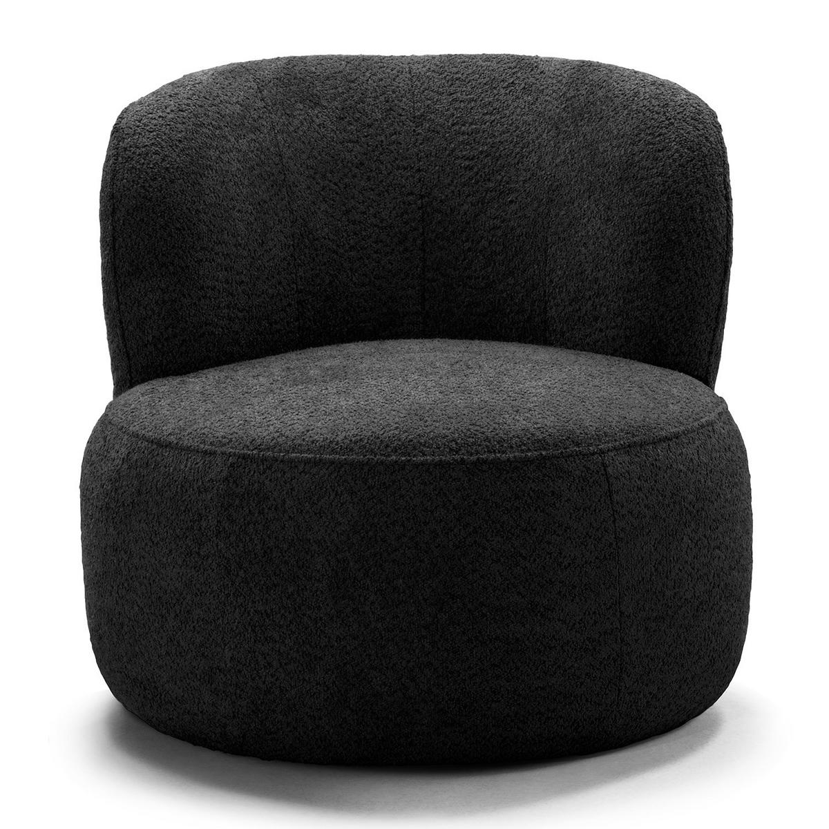 SESSEL - Schwarz, Kunststoff/Textil (78/75/84cm) - home24