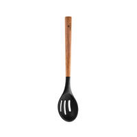 LÖFFEL mit Löchern 320R Braun 38/8/4 cm Holz - Braun, Holz (38cm) - Mondex
