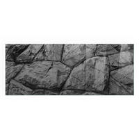 GLASPLATTE für Kamin 125x50 cm - Grau, Glas (125/50/0.4cm) - TULUP