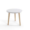 KAFFEETISCH Couchtisch Corry Weiss - Weiß, Holzwerkstoff (67/67/49cm) - Fedve