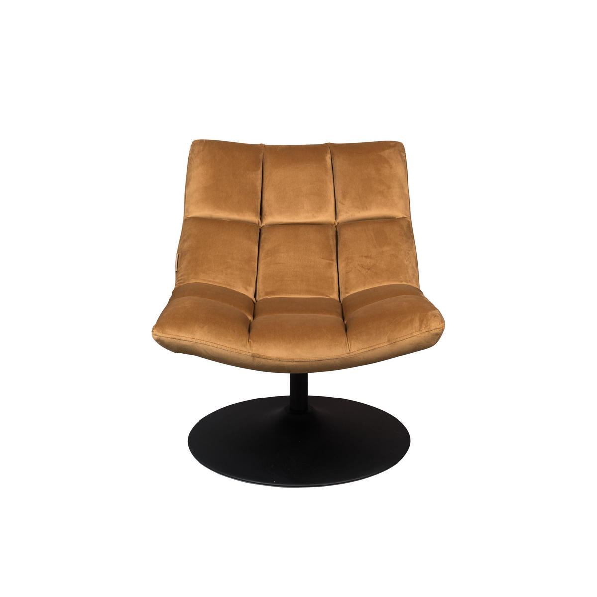 SESSEL Bar Bouclé Goldbraun - Braun, Textil (76/78/74cm) - Dutchbone
