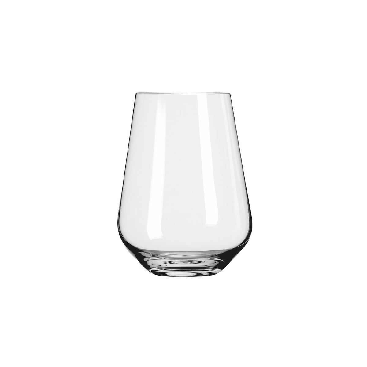 ROTWEIN- UND WASSERGLÄSER Lichtweiss Aurelie transparent 12er Set - Transparent, Glas - Ritzenhoff