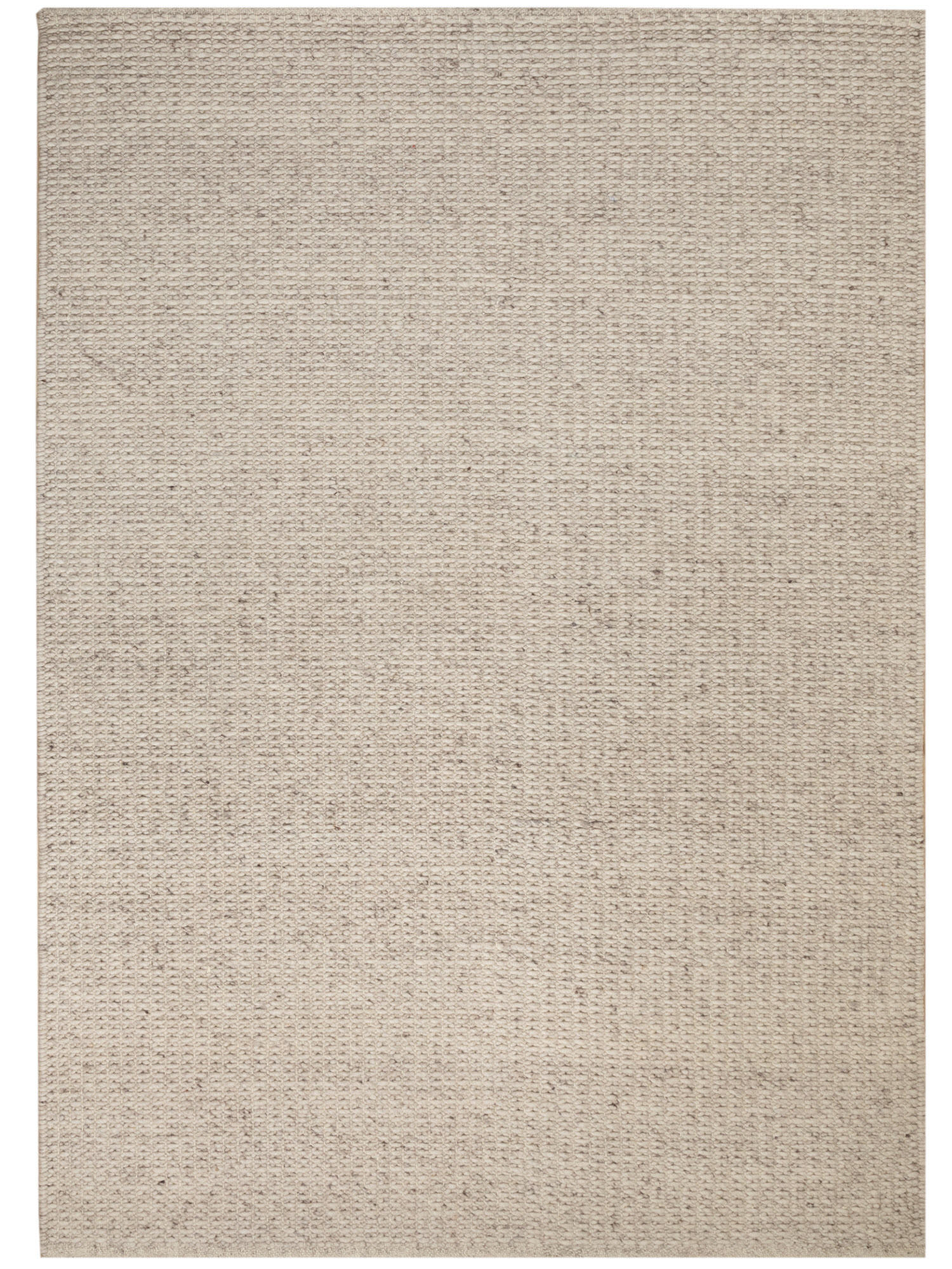 HANDWEBTEPPICH 70/70 cm Kornau - Beige, Naturmaterialien (70/140cm) - Steffensmeier