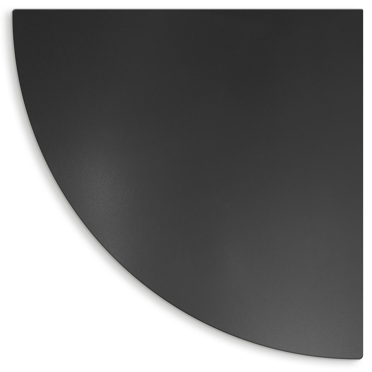 FUNKENSCHUTZPLATTE Grillunterlage Metall Schwarz 100x100 cm - Schwarz, Metall (100/100/0.1cm) - ArtPrintCave