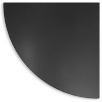 FUNKENSCHUTZPLATTE Grillunterlage Metall Schwarz 100x100 cm - Schwarz, Metall (100/100/0.1cm) - ArtPrintCave