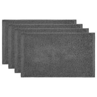 GÄSTEHANDTUCH (4er Set) Fabulous - Grau, Textil (30/50cm) - Butlers