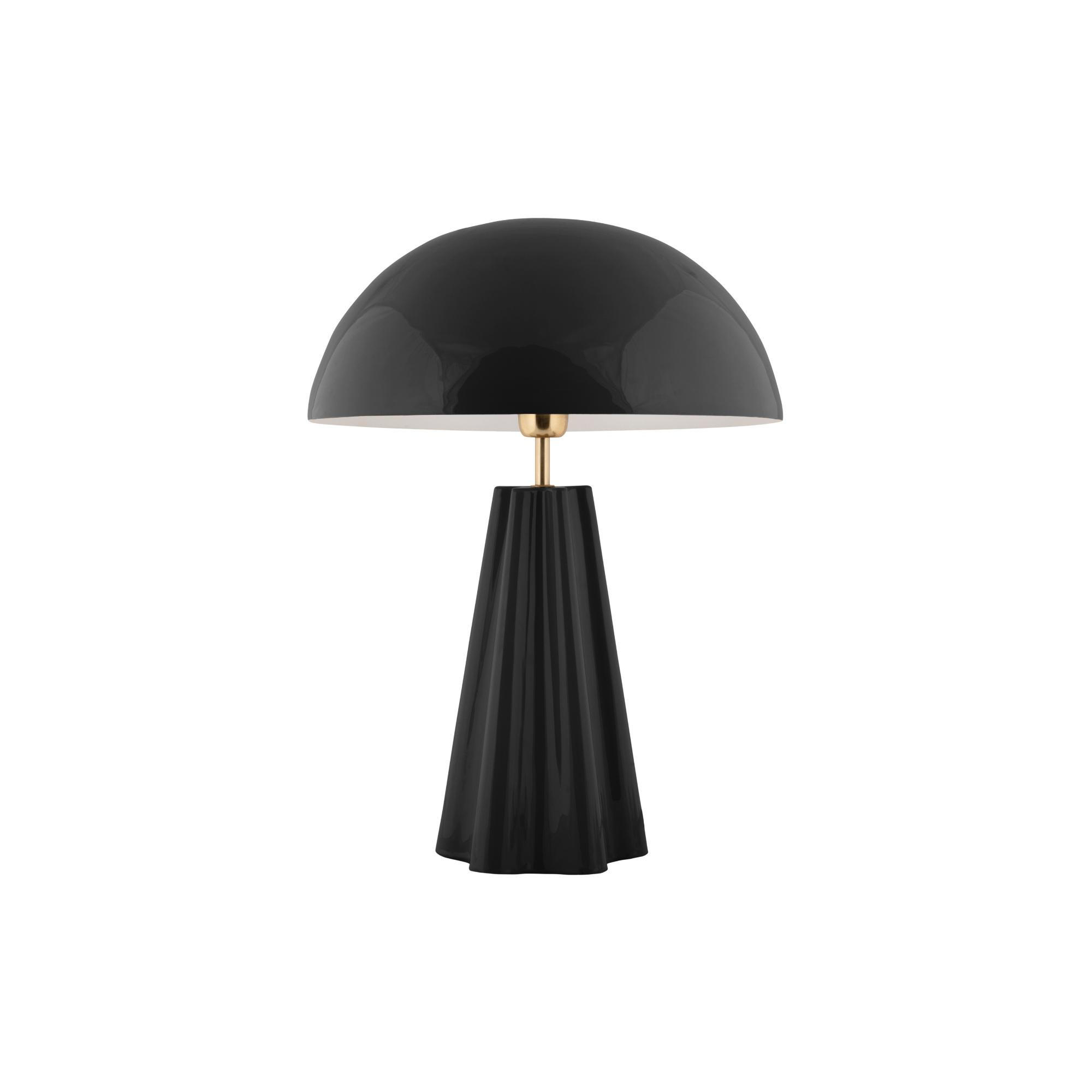 TISCHLAMPE Amplio XL Schwarz 30/30/56 cm - Schwarz, Metall (30/30/56cm) - Leitmotiv