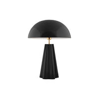 TISCHLAMPE Amplio XL Schwarz 30/30/56 cm - Schwarz, Metall (30/30/56cm) - Leitmotiv