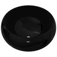 WASCHBECKEN Kupfer 40/40/15 cm - Schwarz, Keramik (40/15/40cm) - Nettlife