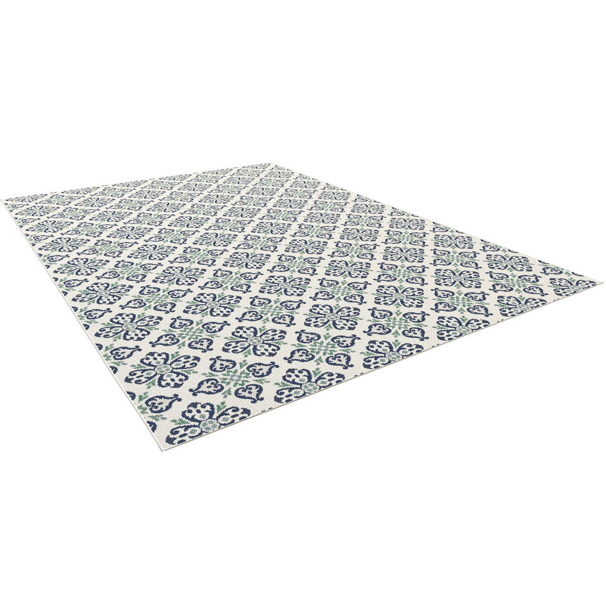 OUTDOORTEPPICH 160/230 cm Nohr - Blau, Textil (160/230cm) - Steffensmeier